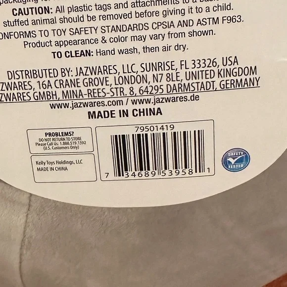 Squishmallows 16 in Walker the Goat - Picture 4 of 4